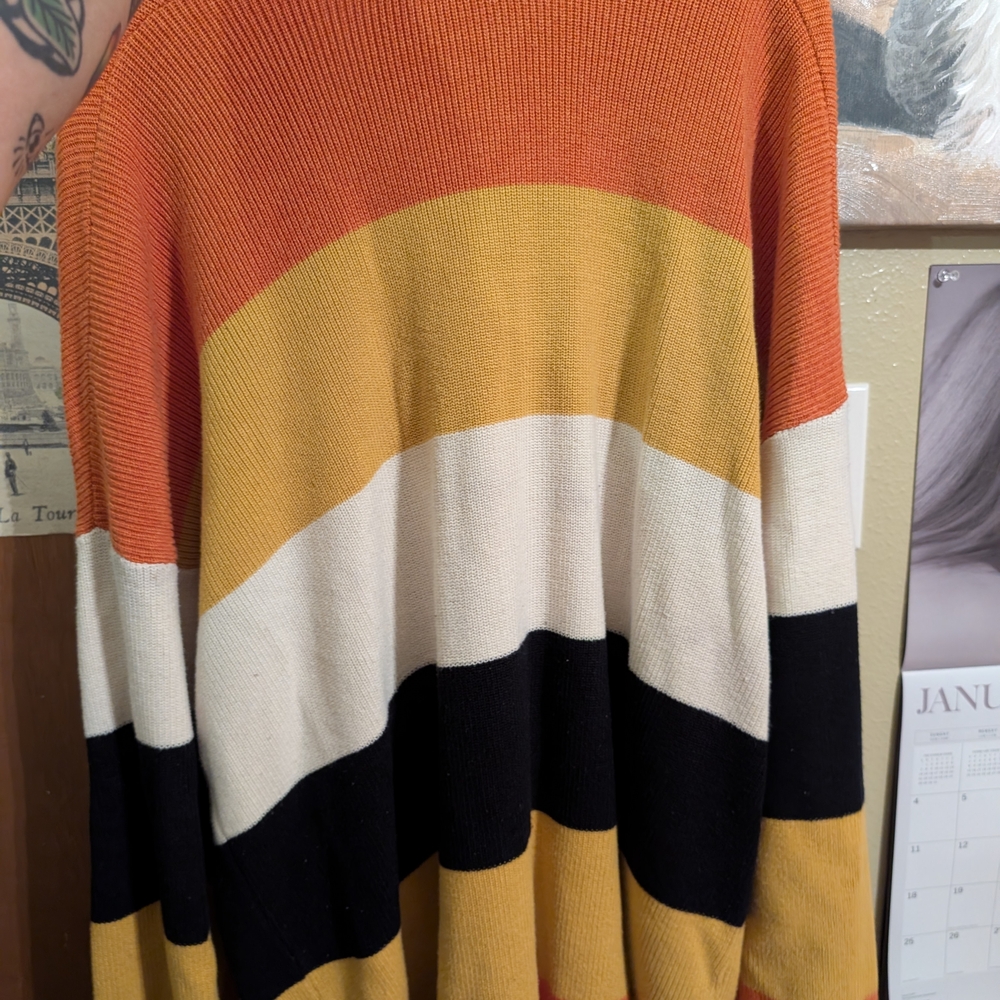 Magnolia Vibrant Striped Cardigan - Picture 5 of 5